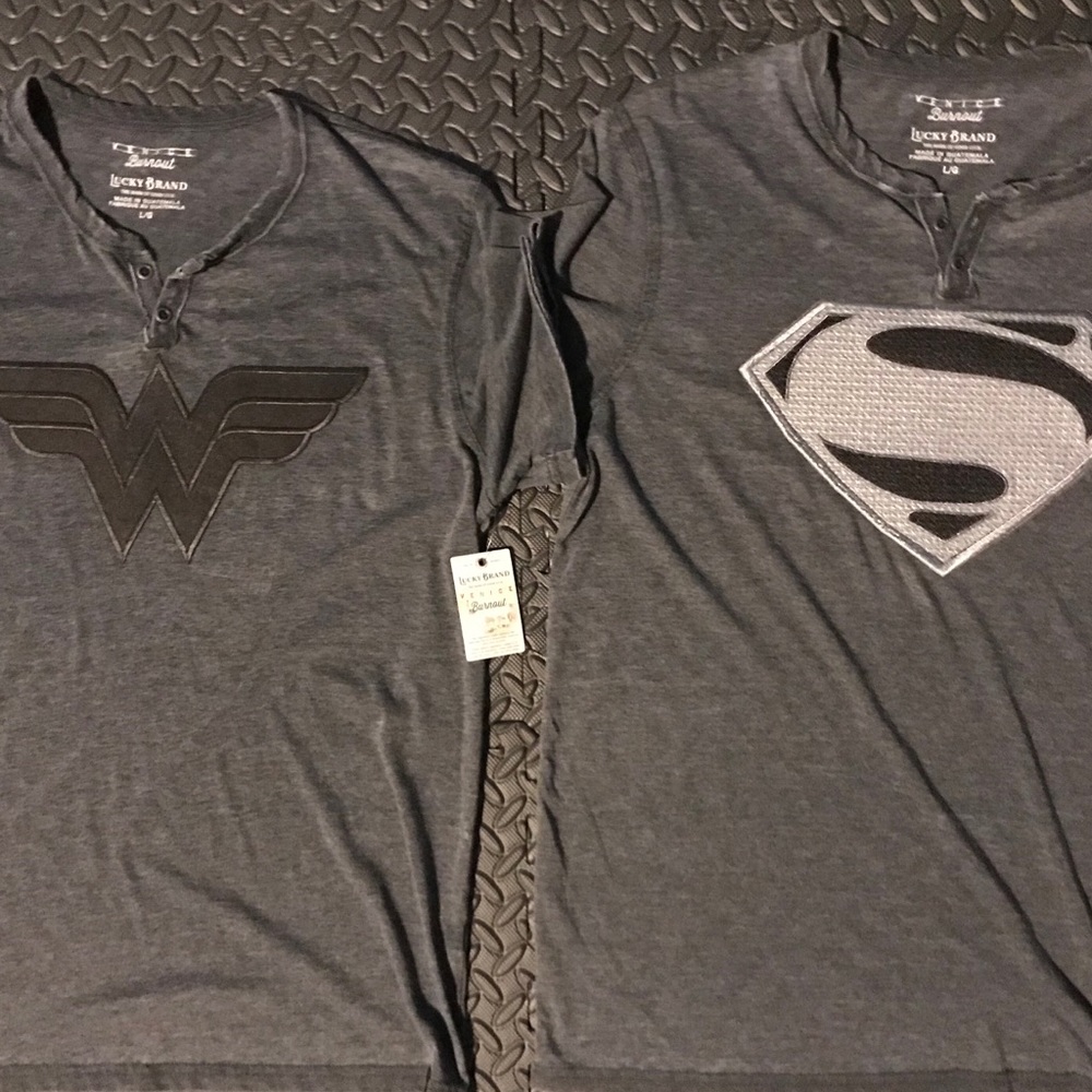 NWT Lucky Brand Superman & Wonderwoman Custom - Picture 2 of 6